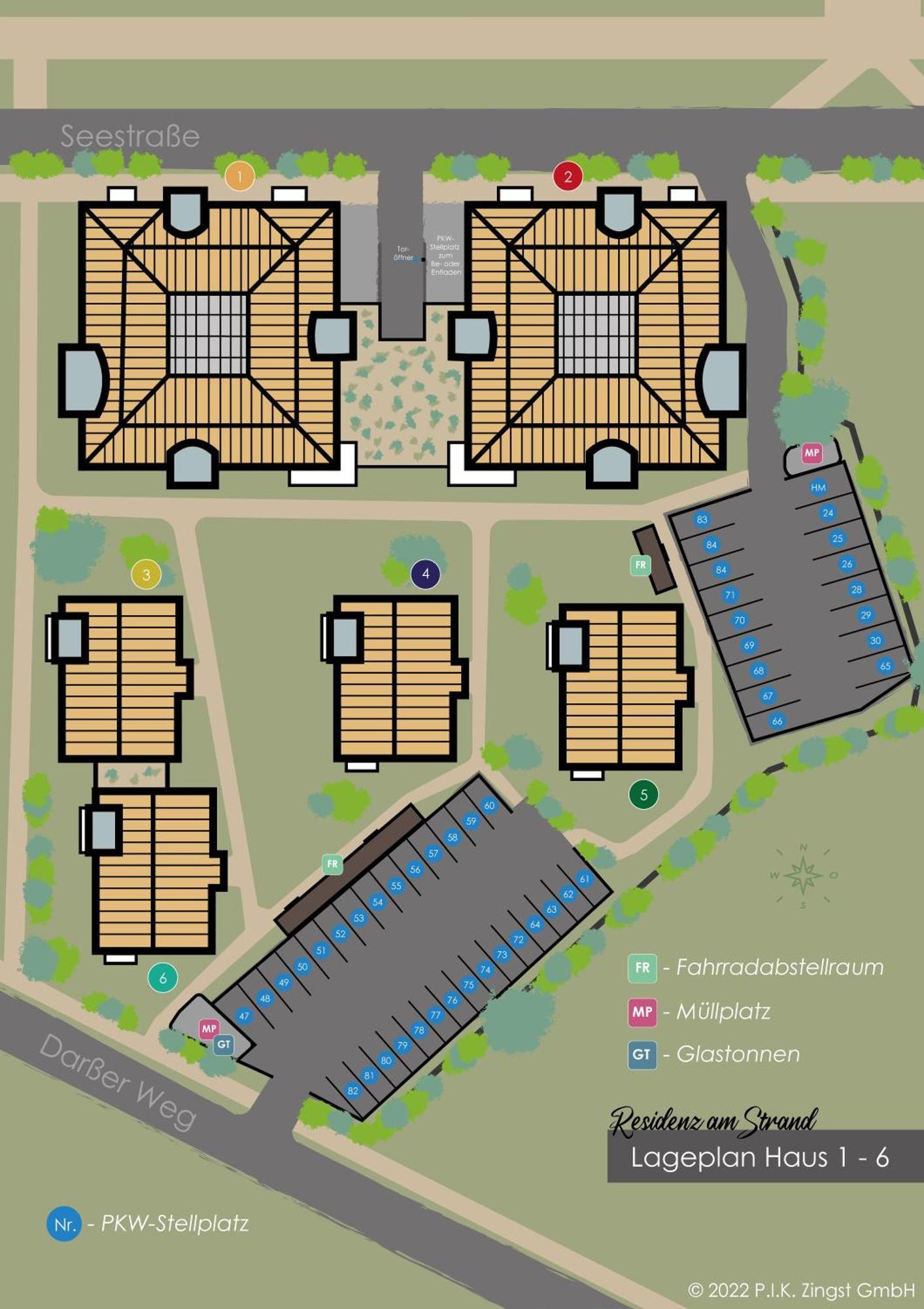 Residenz Am Strand Wohnung 4-56 Zingst Exteriér fotografie
